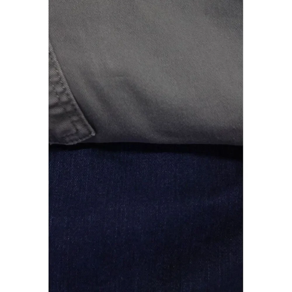 Frame Denim Womens Zippered Skinny Cargo Pants Jeans Green Blue Size 25 26 Lot 2 - Picture 2 of 3